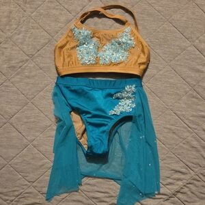 Child Medium Lyrical Costume * BEAUTIFUL ON STAGE *